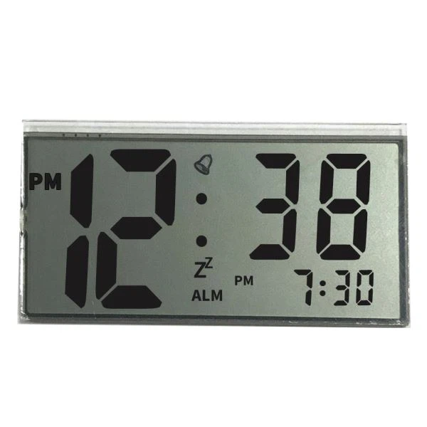 Pozitivni 7-segmentni TN LCD zaslon