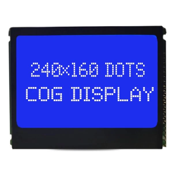 Custom Size Blue Background STN Tip zaslona COG modul Grafički Lcd 240 * 160